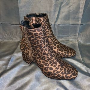 Cheetah bootie